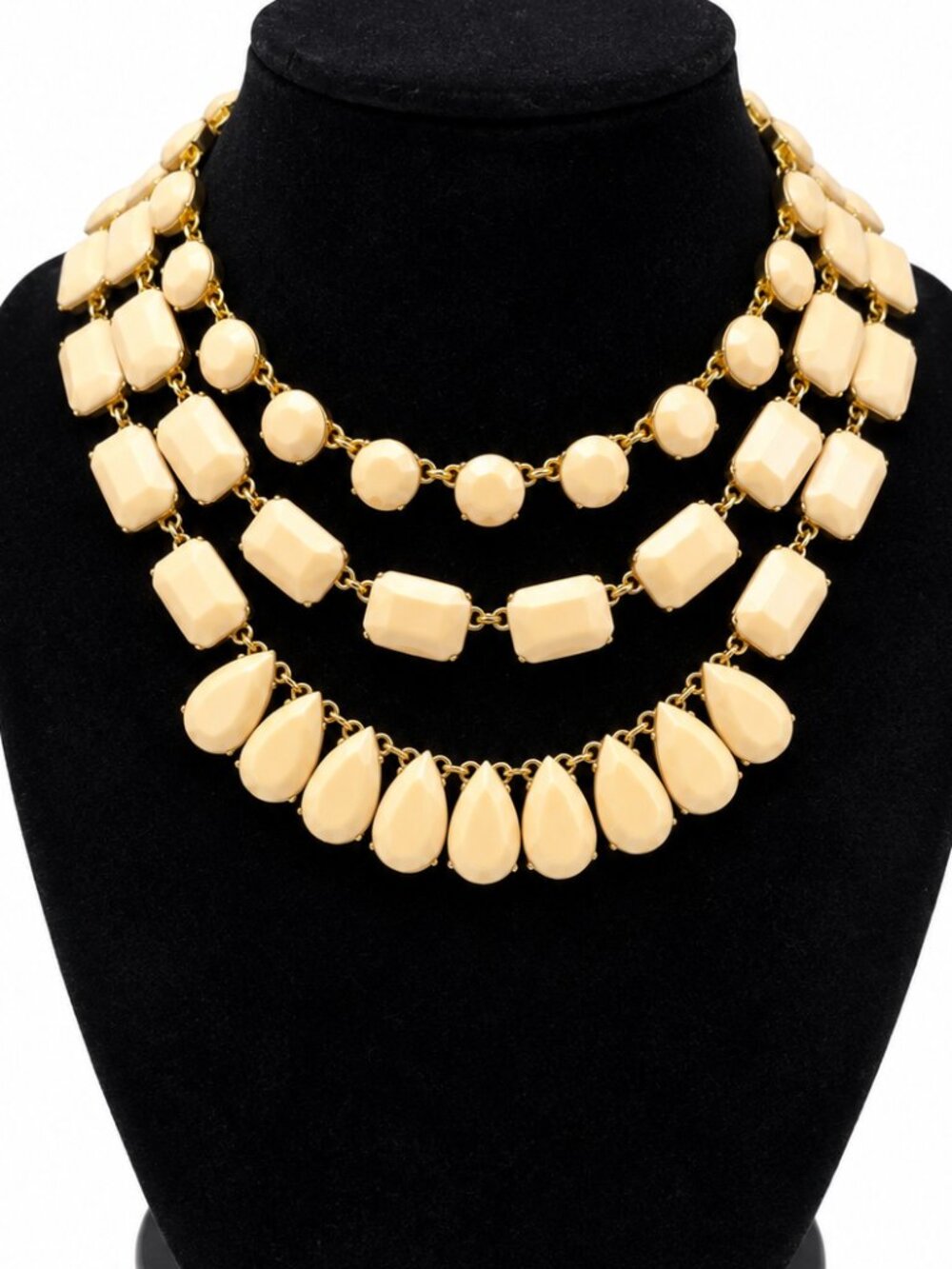 Kate Spade New York Triple Strand Statement Choker Necklace